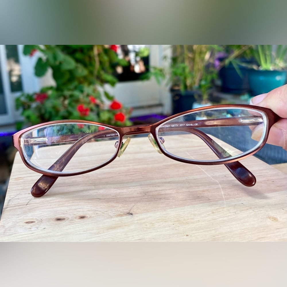Vintage Juicy Couture GETY 52 16/130 ODV7 made in Italy Prescription Eyeglasses